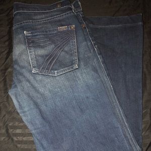 7 FAM Dojo flare jeans